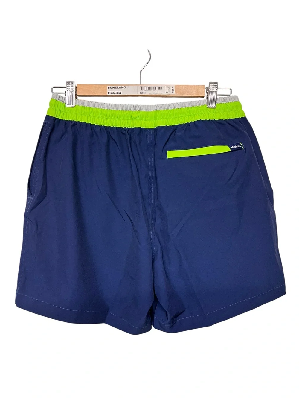 New Chubbies Navy Seattle Seahawks Lined Swim Trunks‎ Shorts 5.5”